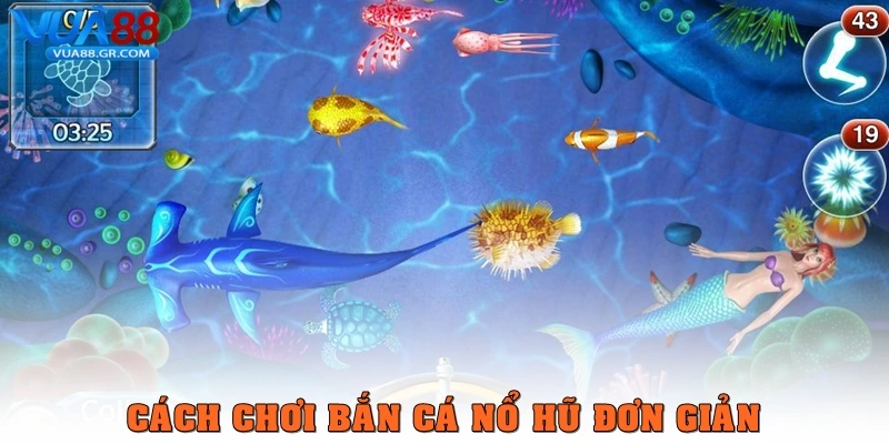 Bắn cá nổ hũ – Trò chơi săn thưởng hấp dẫn tại Vua88 Cách chơi Bắn cá nổ hũ đơn giản
