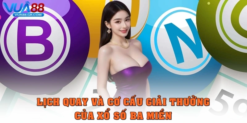 Xổ số ba miền – Thông tin chuẩn xác, kết quả cập nhật nhanh Lịch quay và cơ cấu giải thưởng của xổ số ba miền